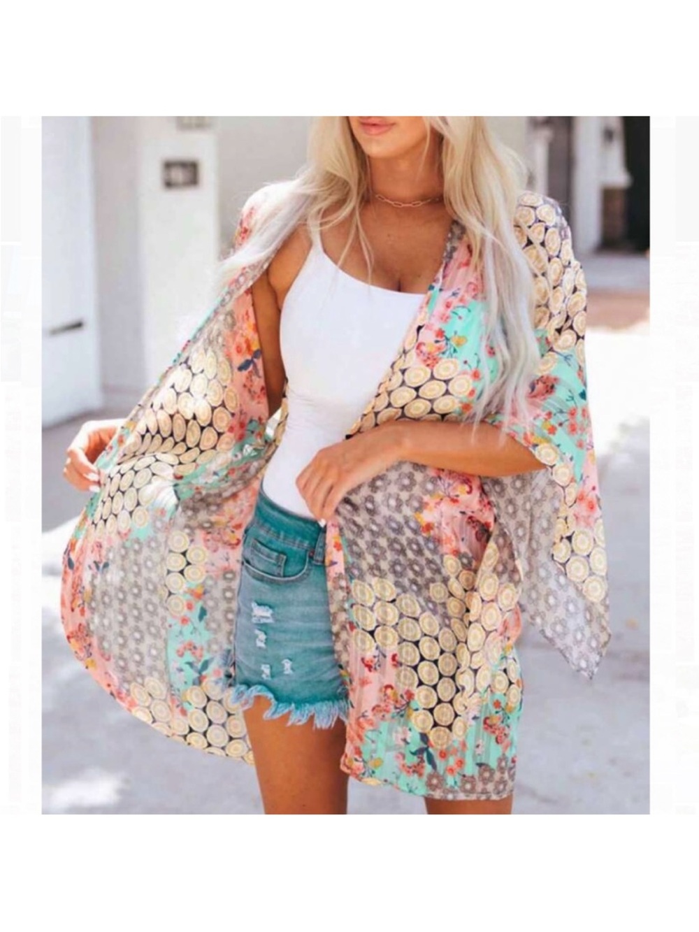 New Women’s Summer Boho Kimono